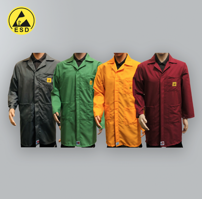 PREMIUM ESD Lab Jackets PREMIUM ESD Lab Jackets